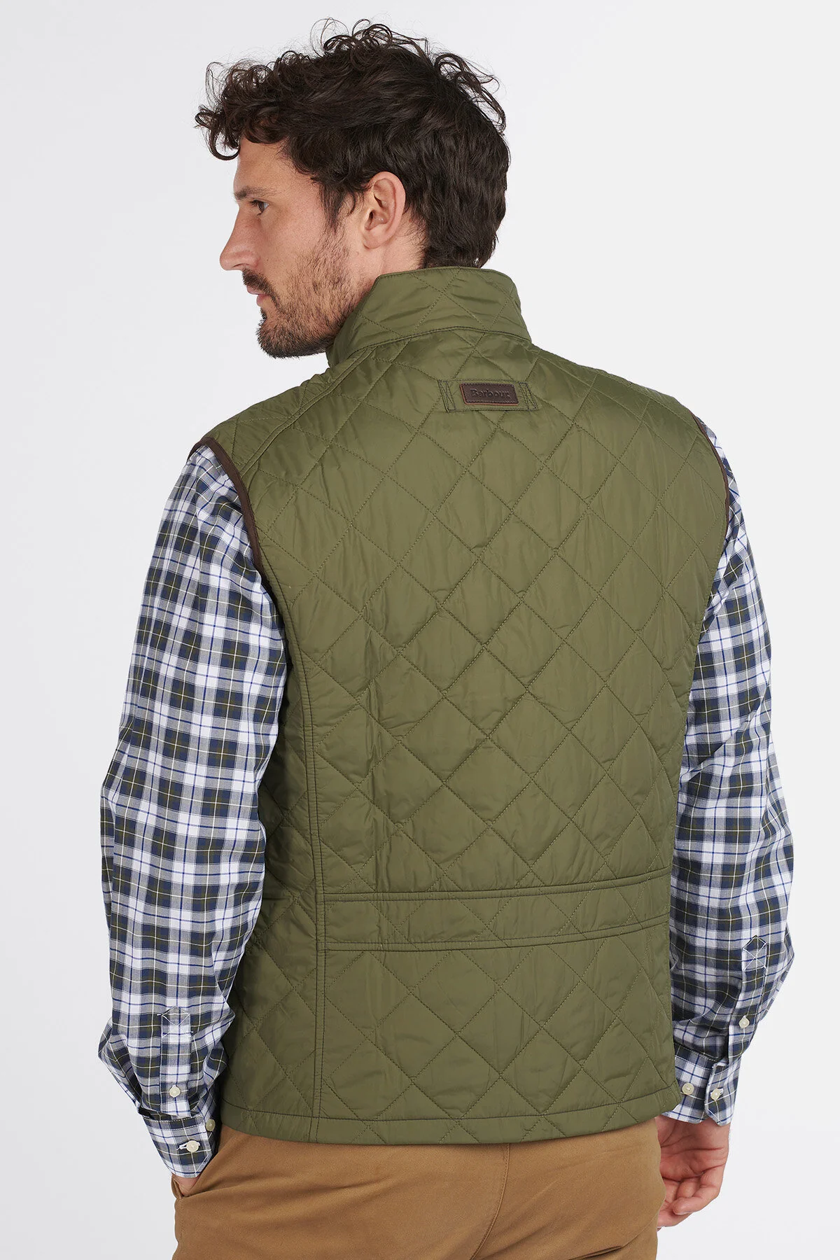 Explorer Quilted Gilet - MID OLIVE