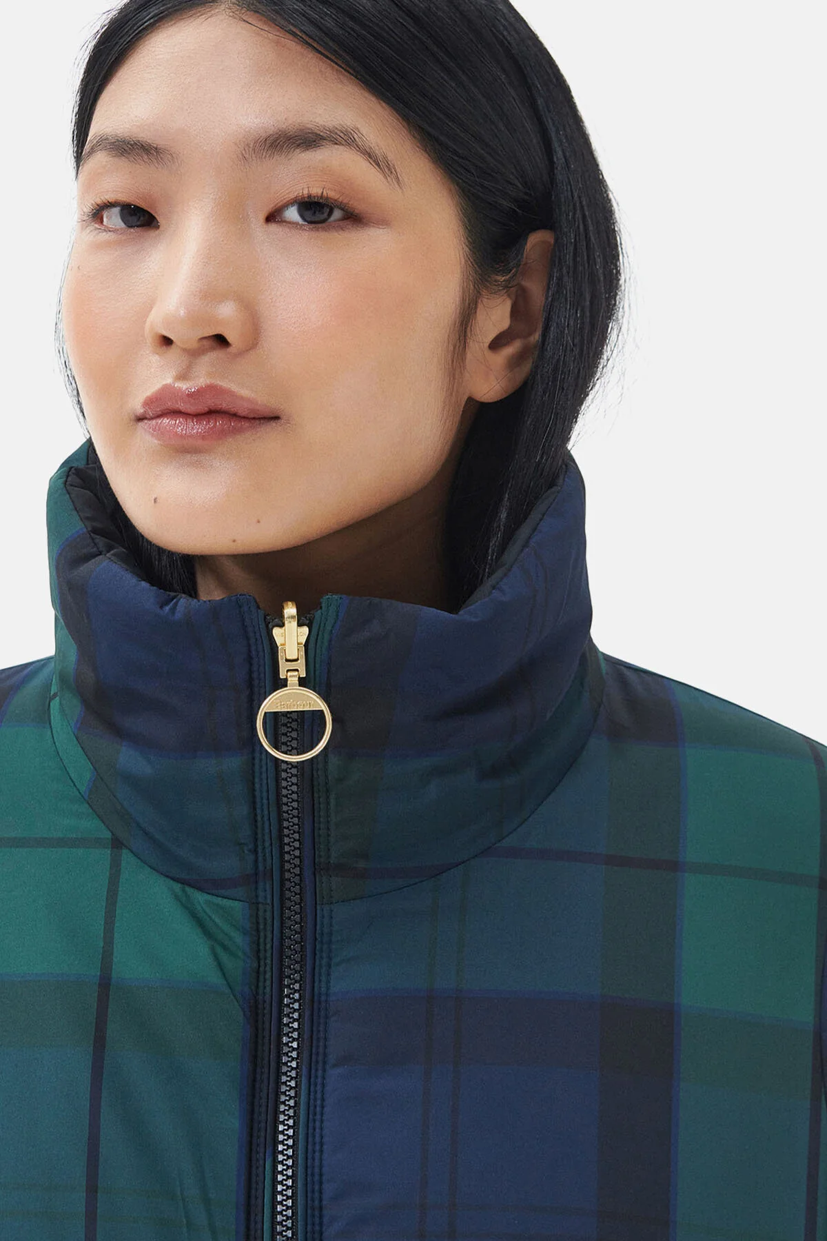 Reversible Hudswell Quilted Jacket - BLACK/BLACK/SAGE TAR