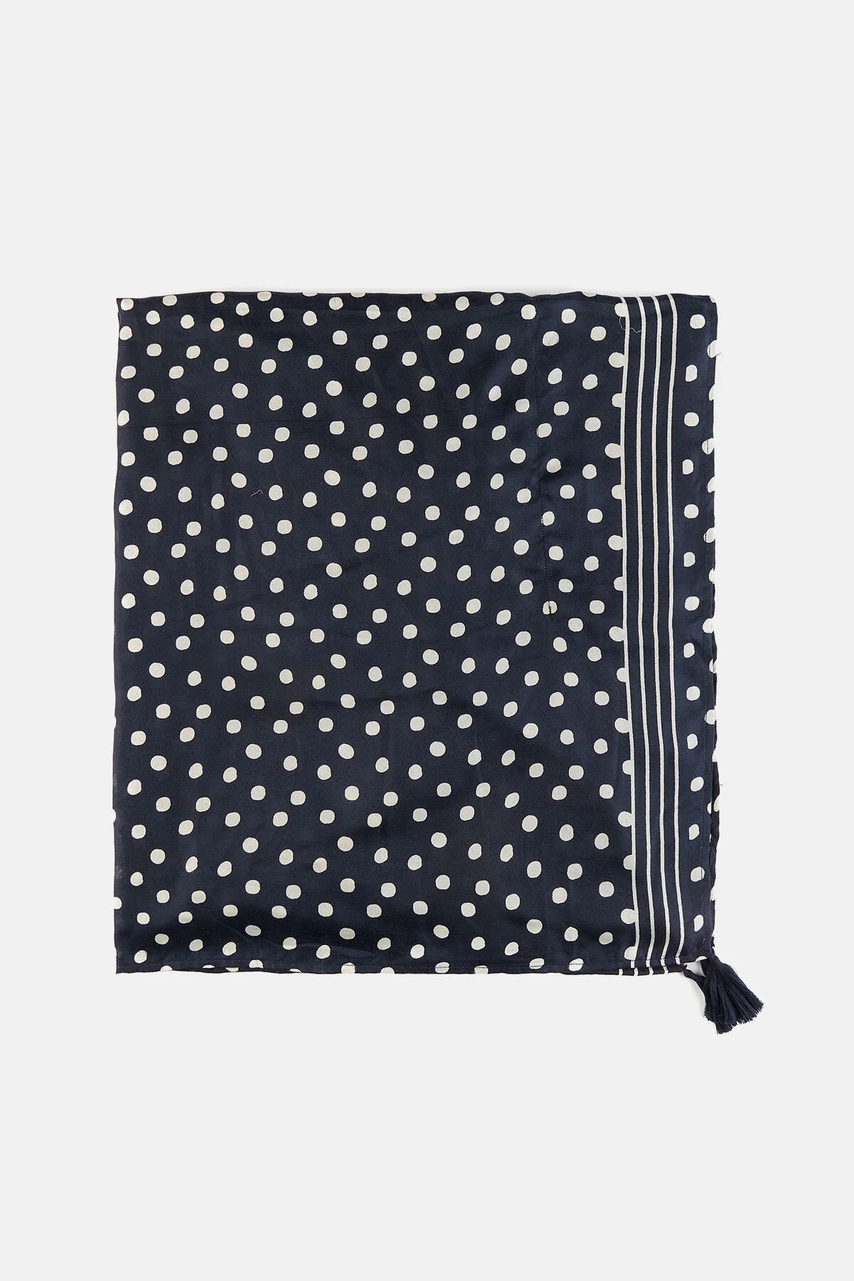 Polka Dot Beach Kaftan - NAVY