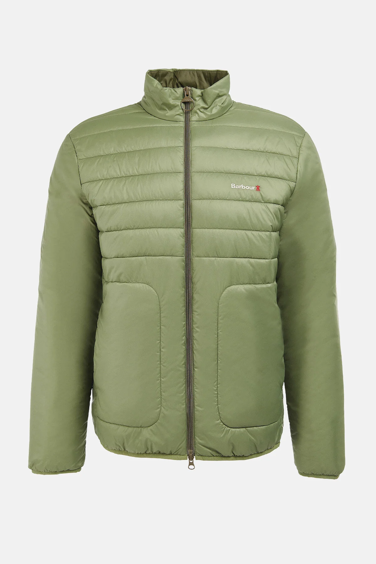 Summer Baffle quilt - OLIVINE