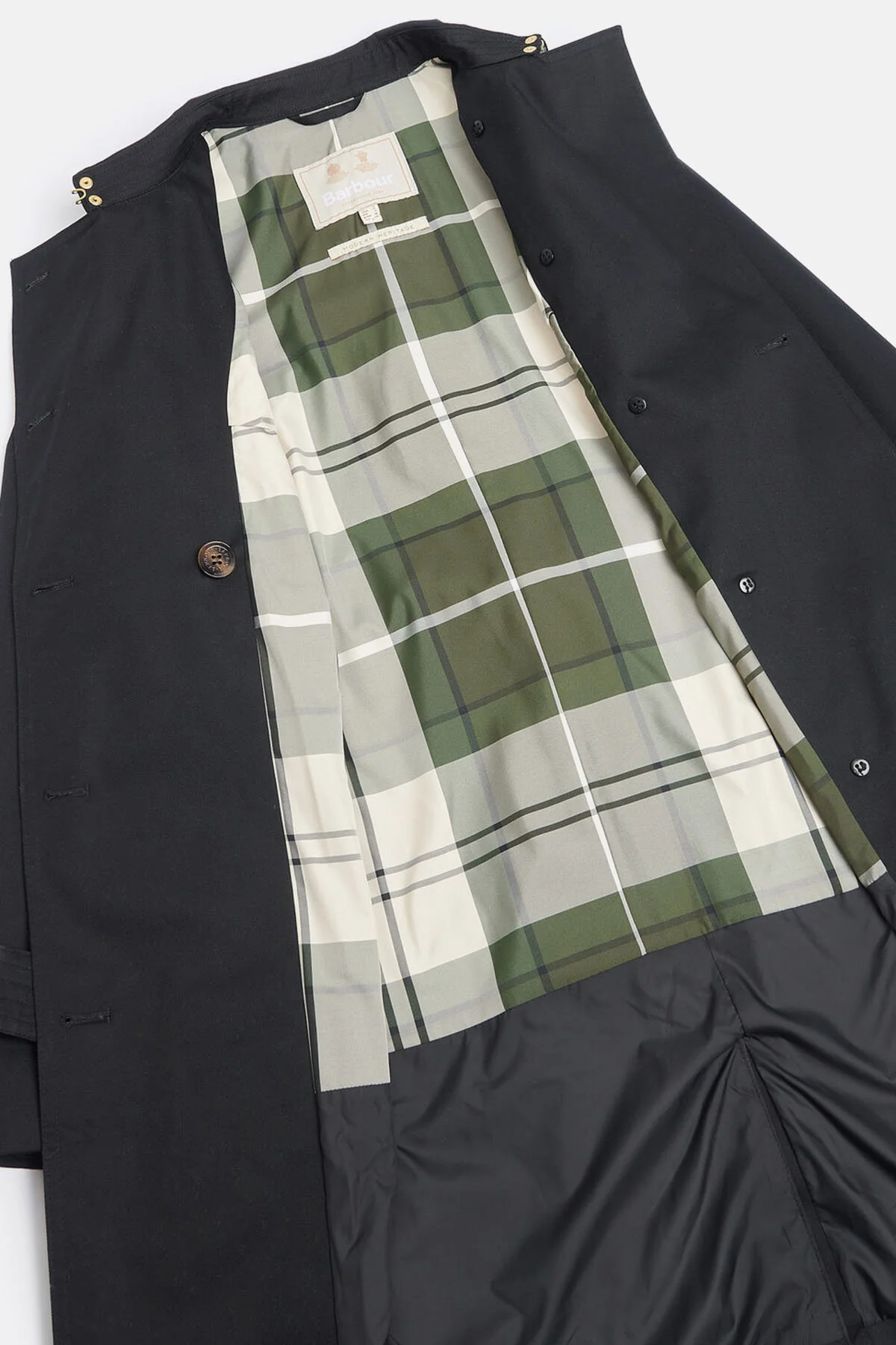 Short Greta Showerproof - BLACK/ANCIENT POPLAR