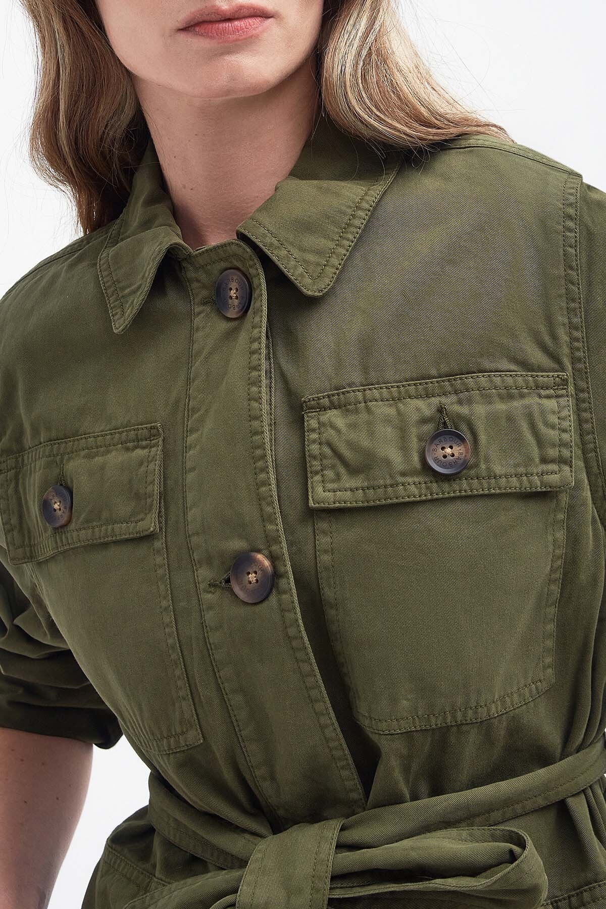 Tilly Casual Jacket - BURNT OLIVE
