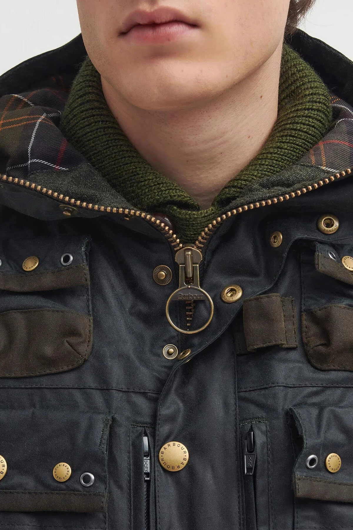 Military Waxed Jacket - SAGE