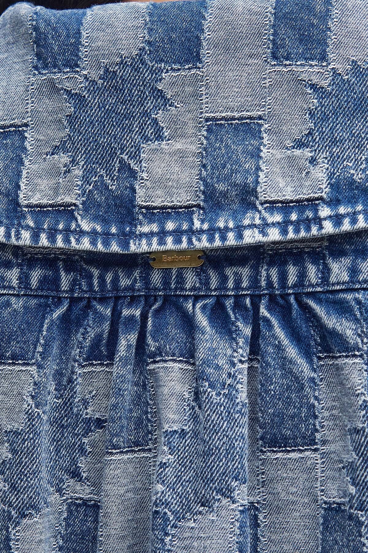 Bowhill Patchwork Denim Shirt - PATCHWORK DENIM