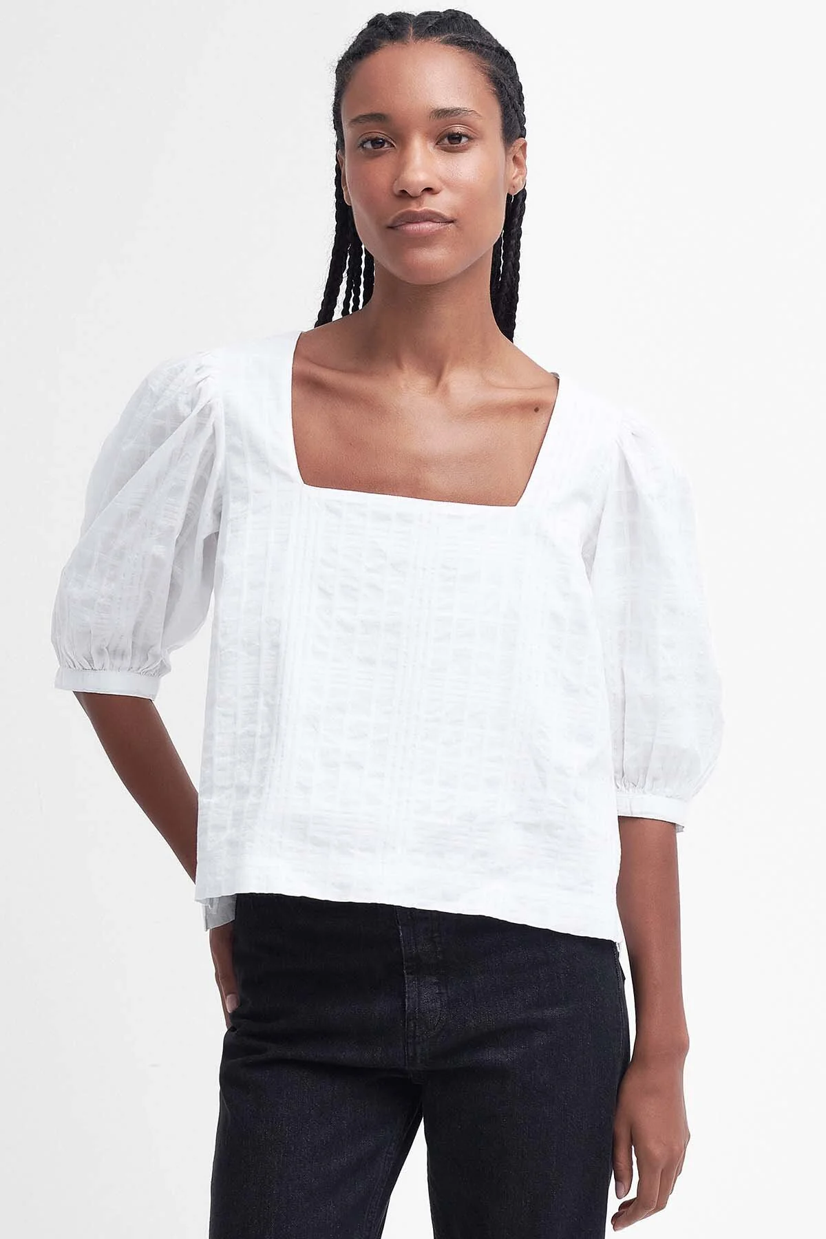 Macy Blouse - WHITE