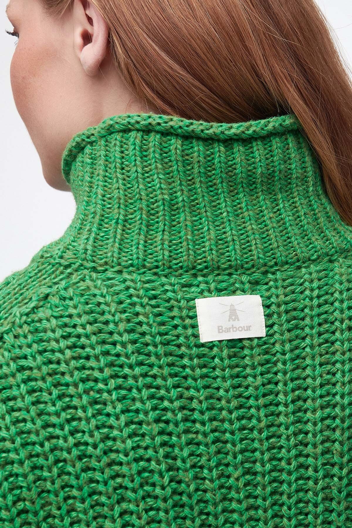 Rockcliffe Knitted Jumper - GREEN APPLE