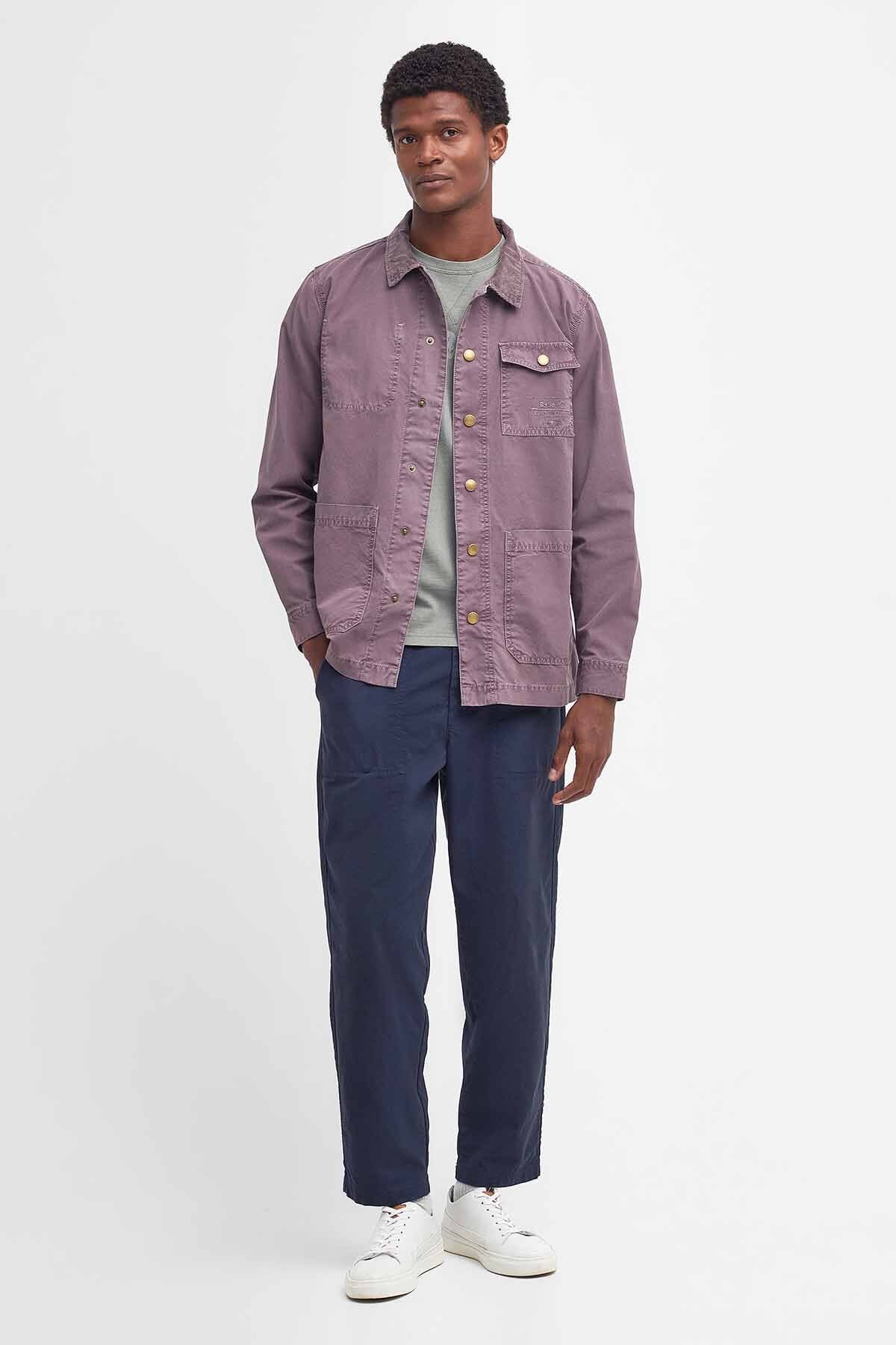 Grindle Overshirt - PURPLE SLATE