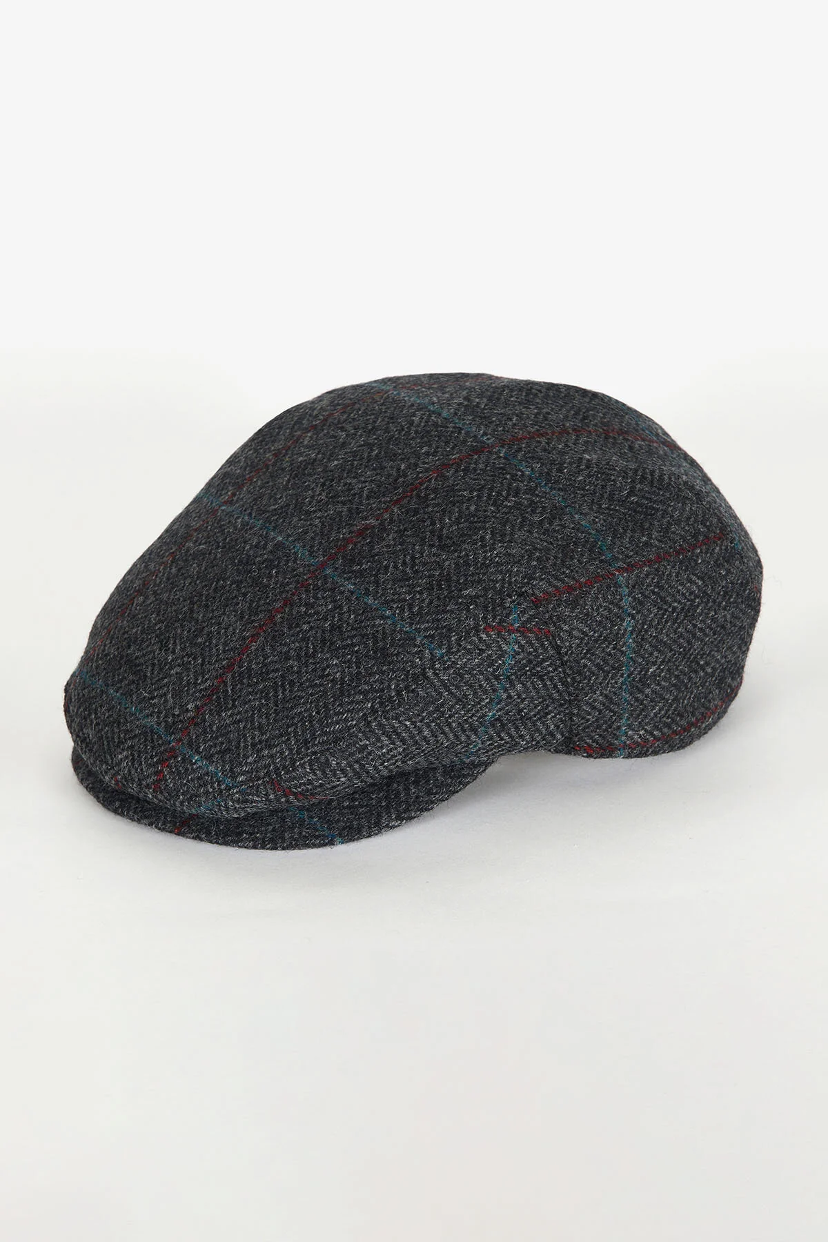 Cairn Flat Cap - CHARCOAL/RED/BLUE