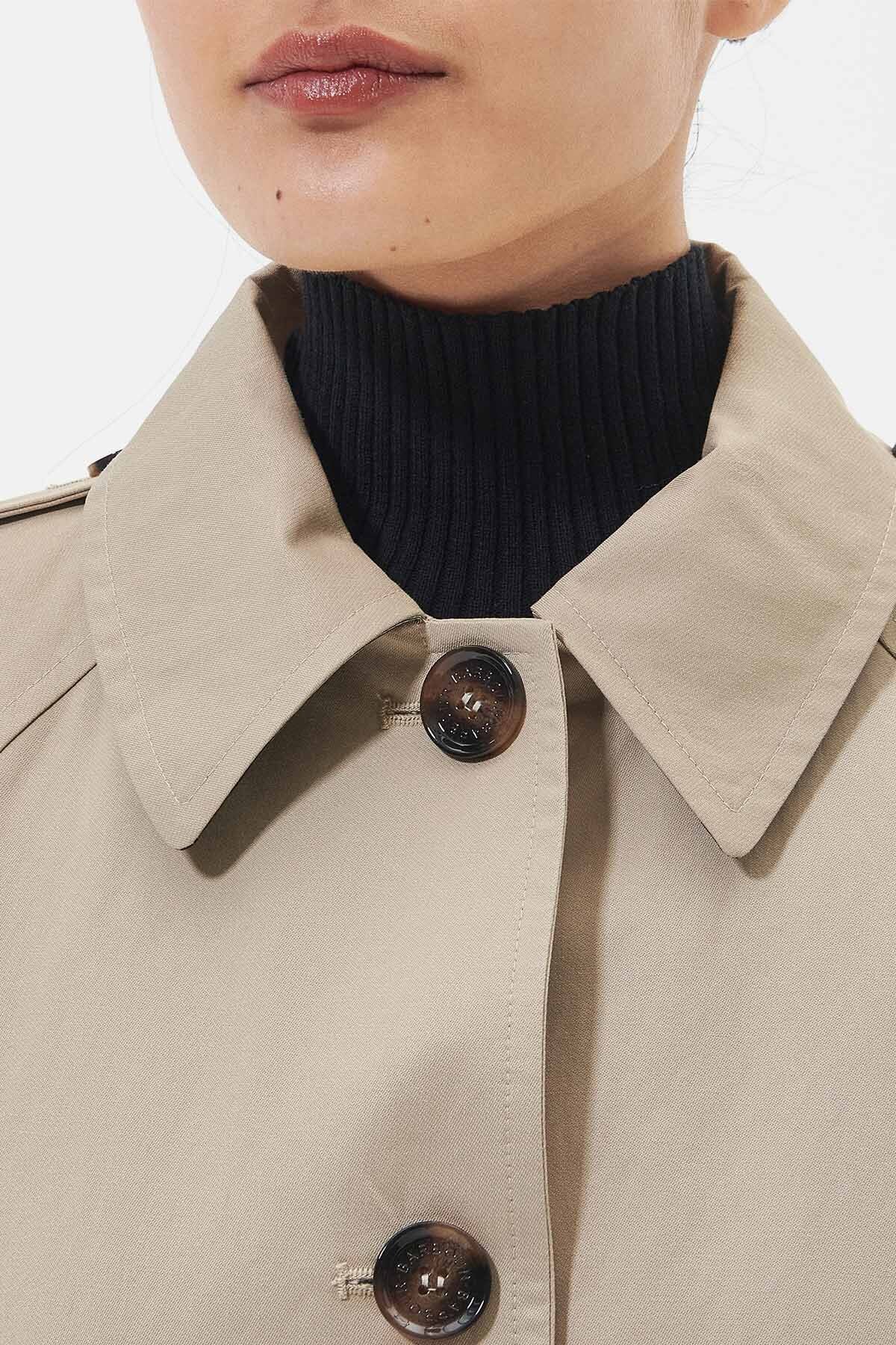 Marie Showerproof Trench Coat - LIGHT FAWN/ANCIENT P