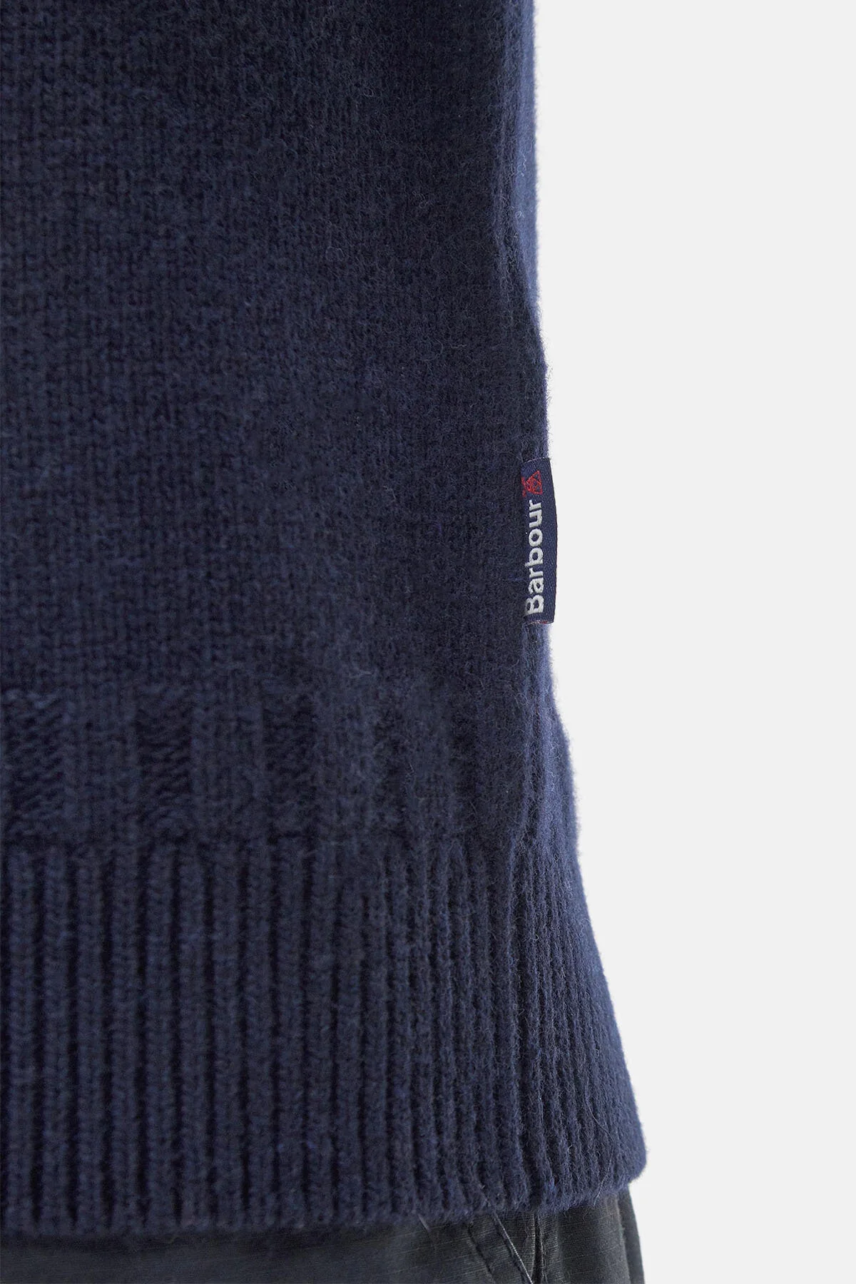 Foremast Knitted Crew Neck Jumper - NAVY