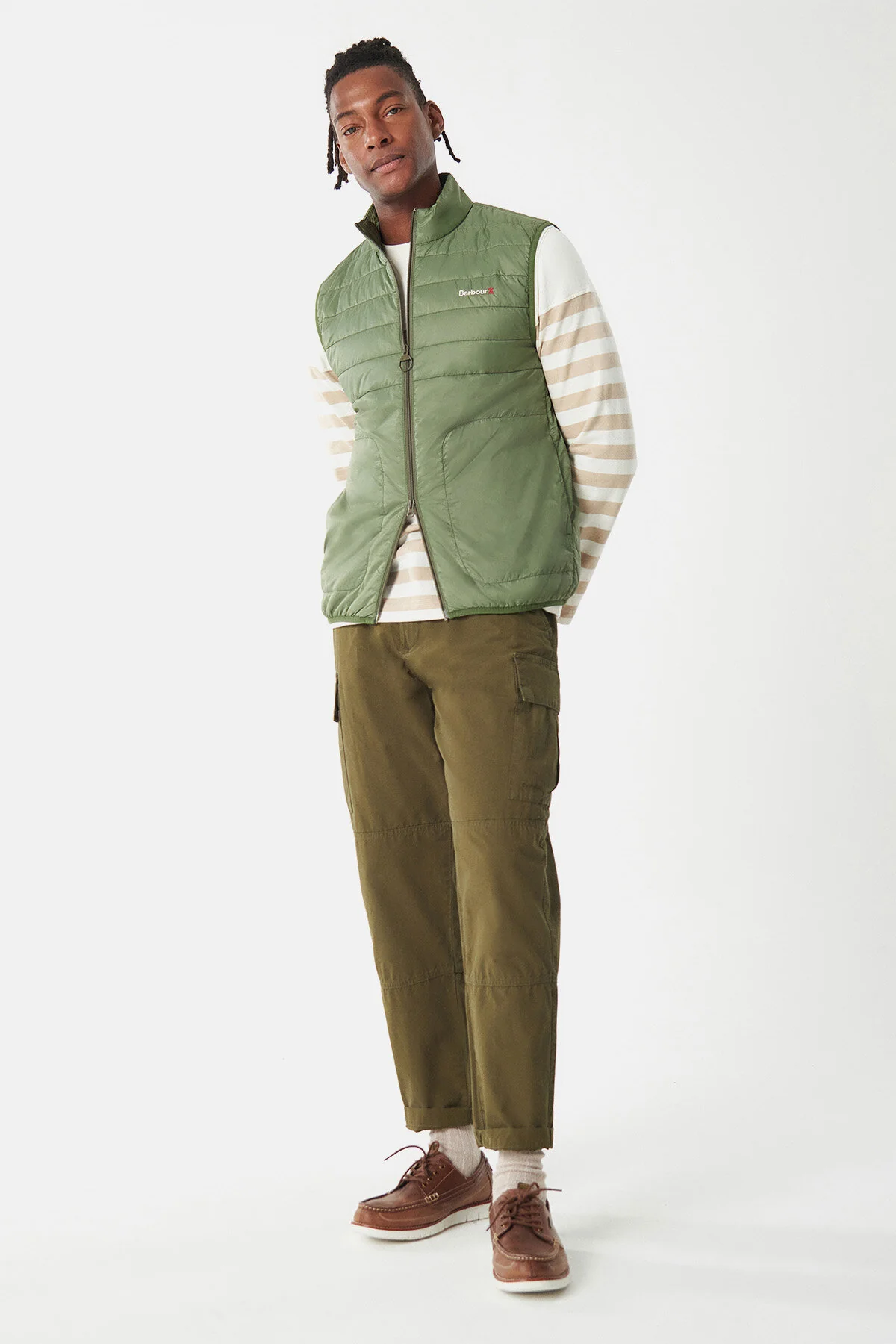 Shoreline gilet - OLIVINE