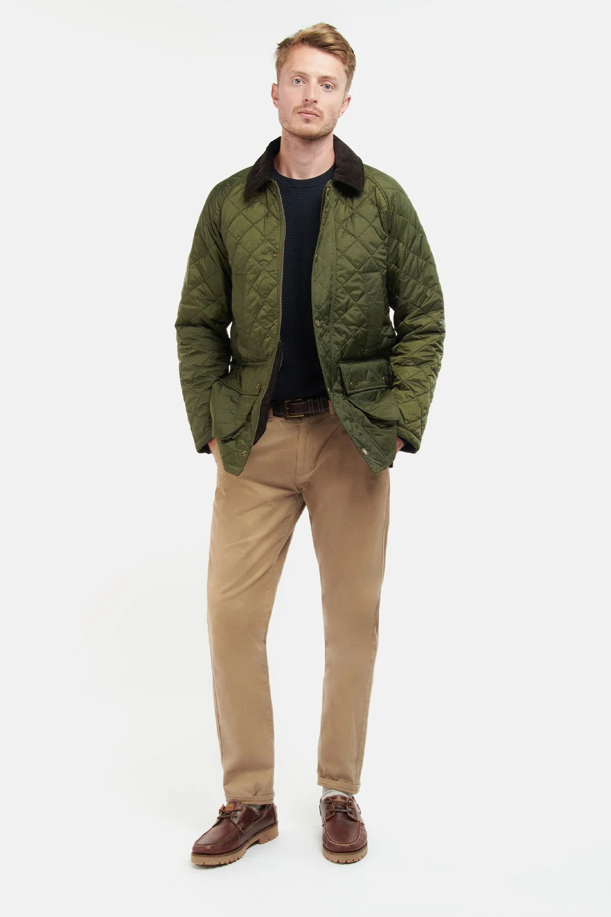 Ashby Quilted Jacket - OLIVE