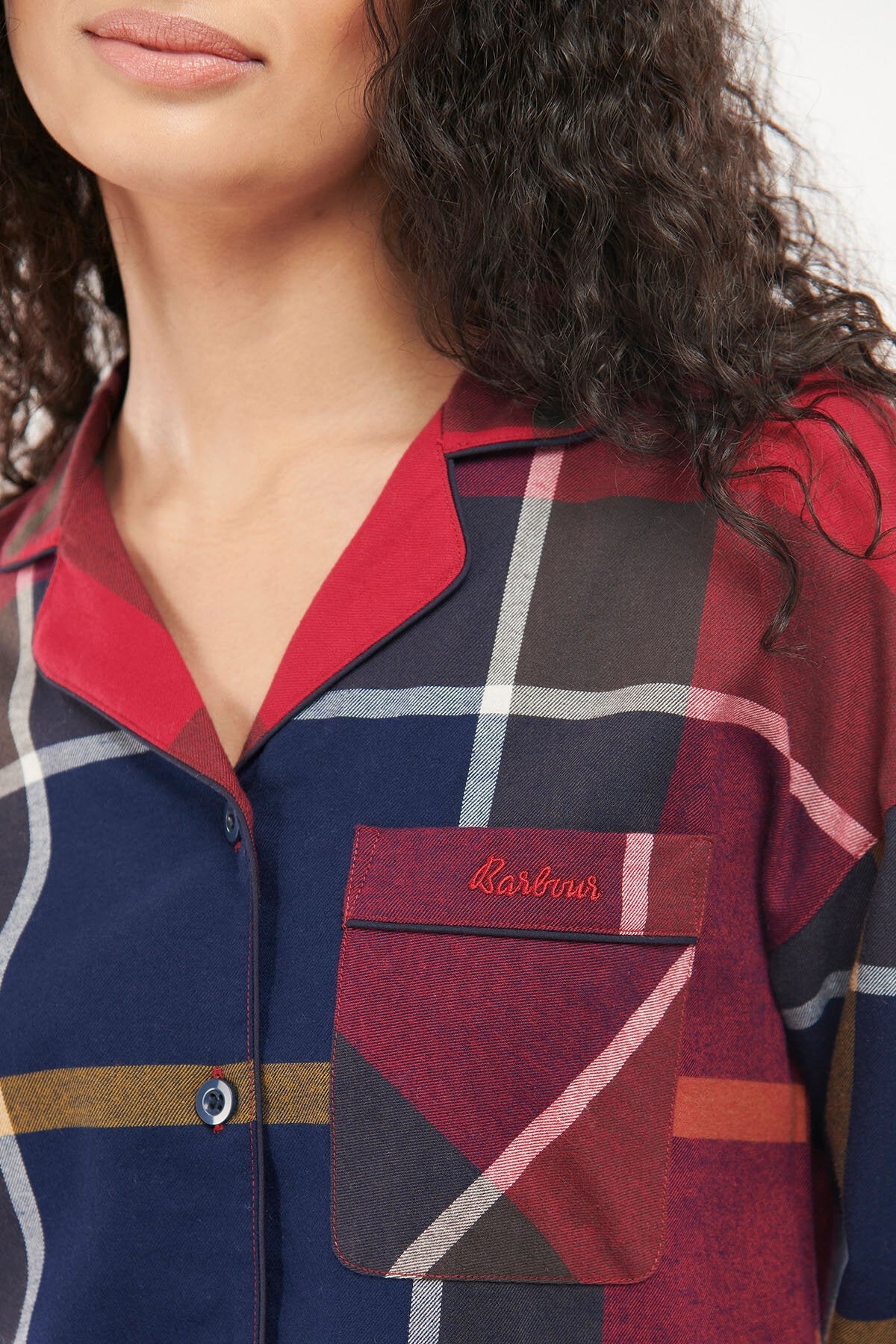 Large Scale Ellery PJ Set - LARGE RED TARTAN