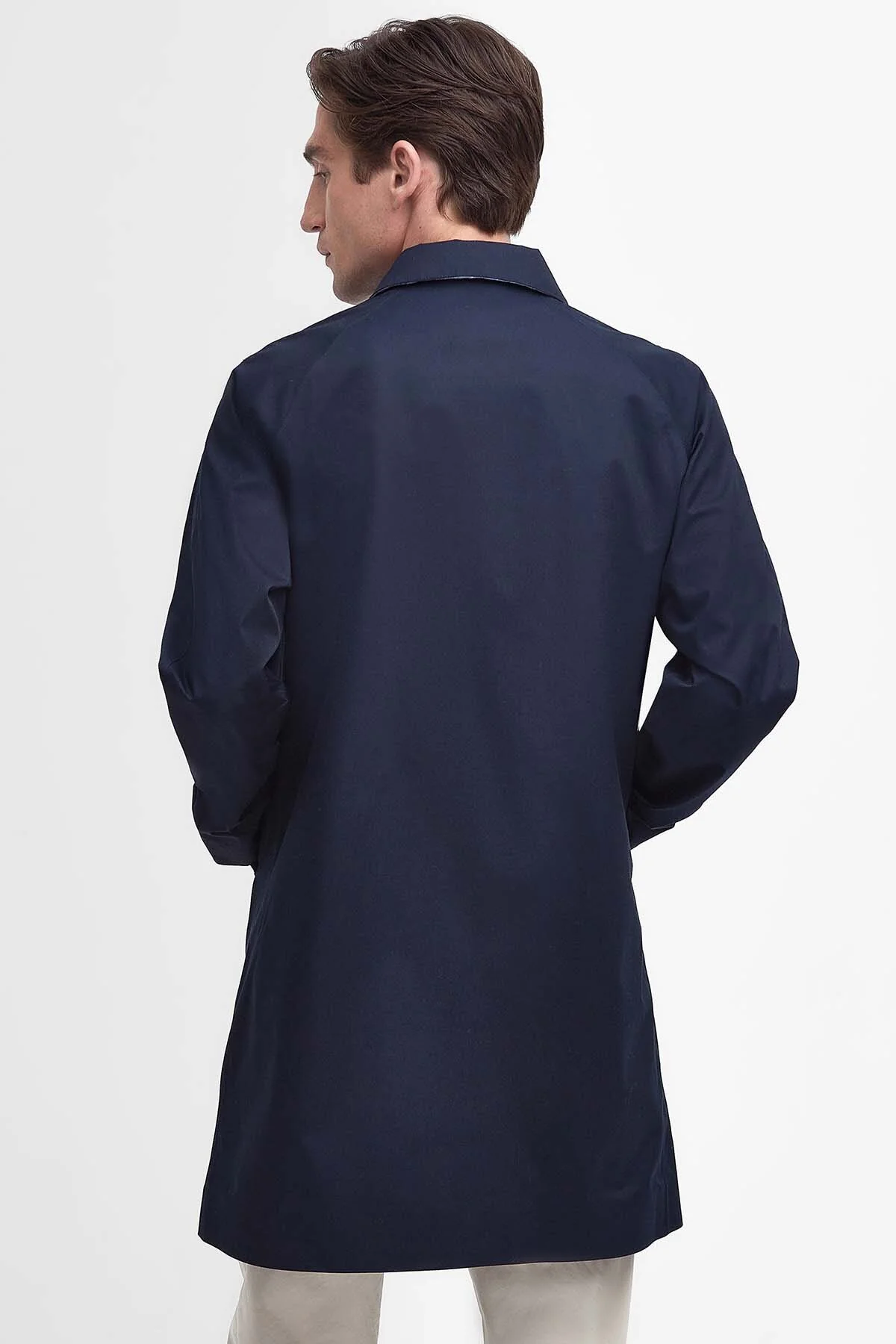 Rokig Lightweight Mac Jacket - NAVY/BERWICK