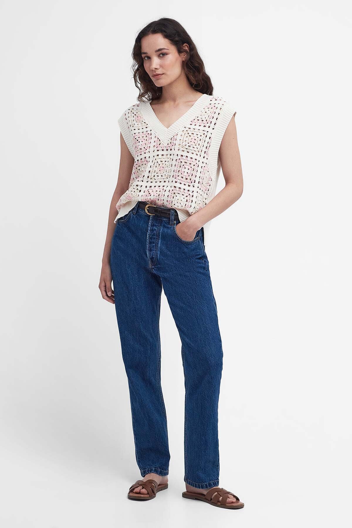 Falmouth V-Neck Sweater Vest - MULTI