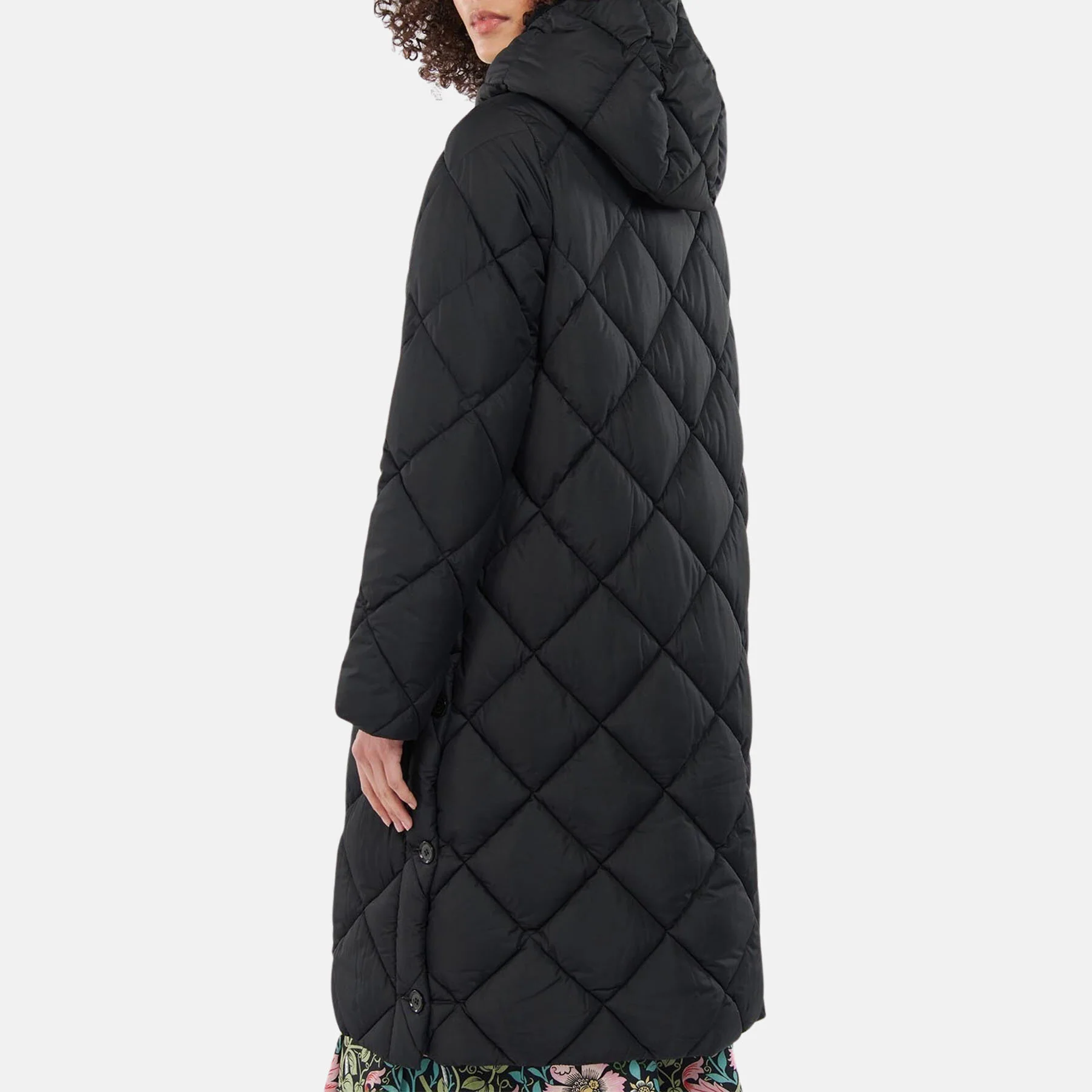 Valette Quilted Jacket - BLACK CROMPTON ONYX