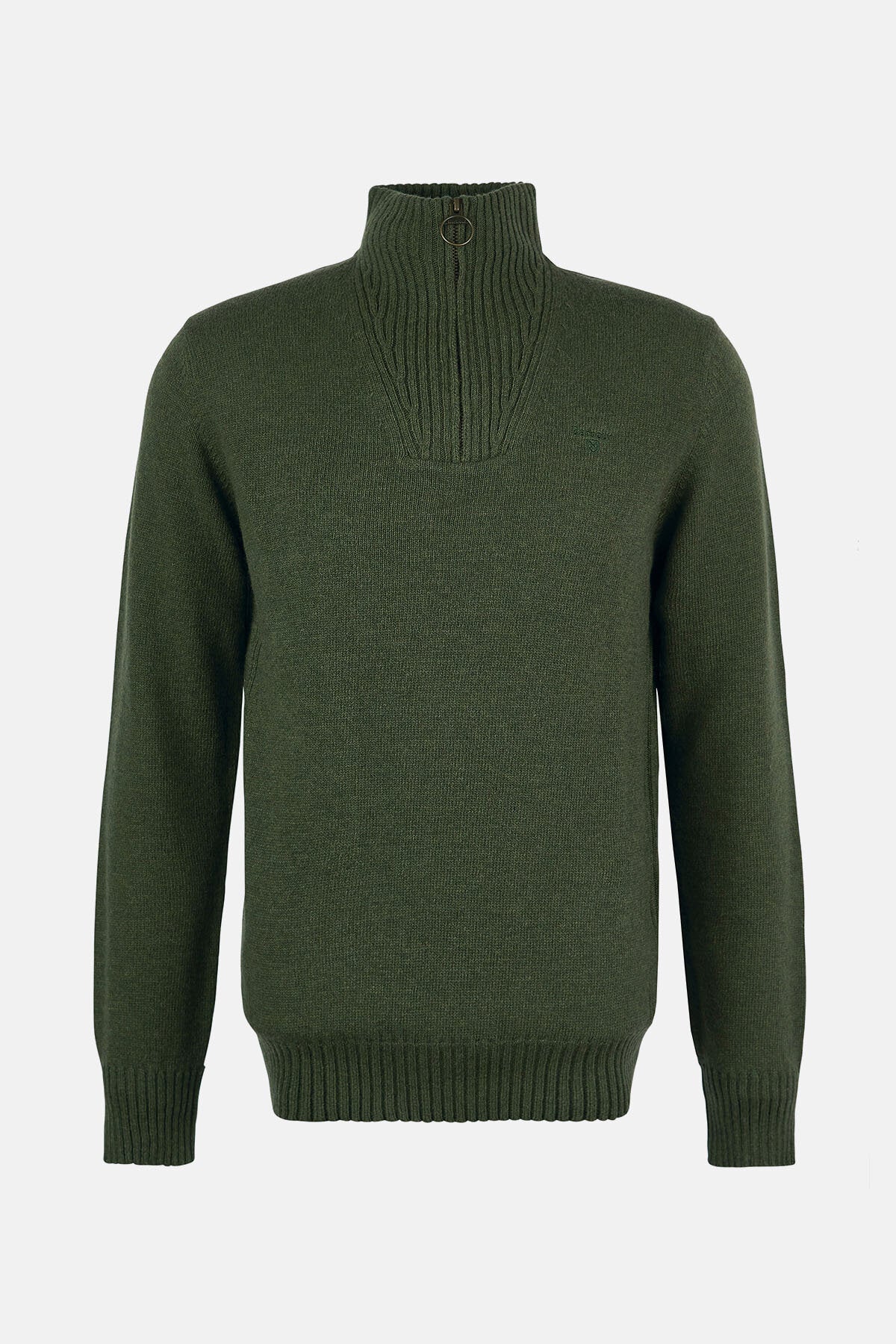 Essential Wool Sweater - MID OLIVE