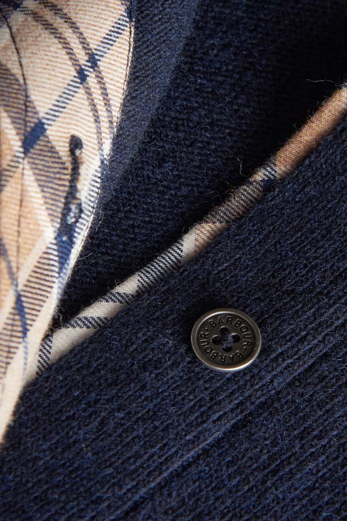 Pendle Cardigan - NAVY/FAWN