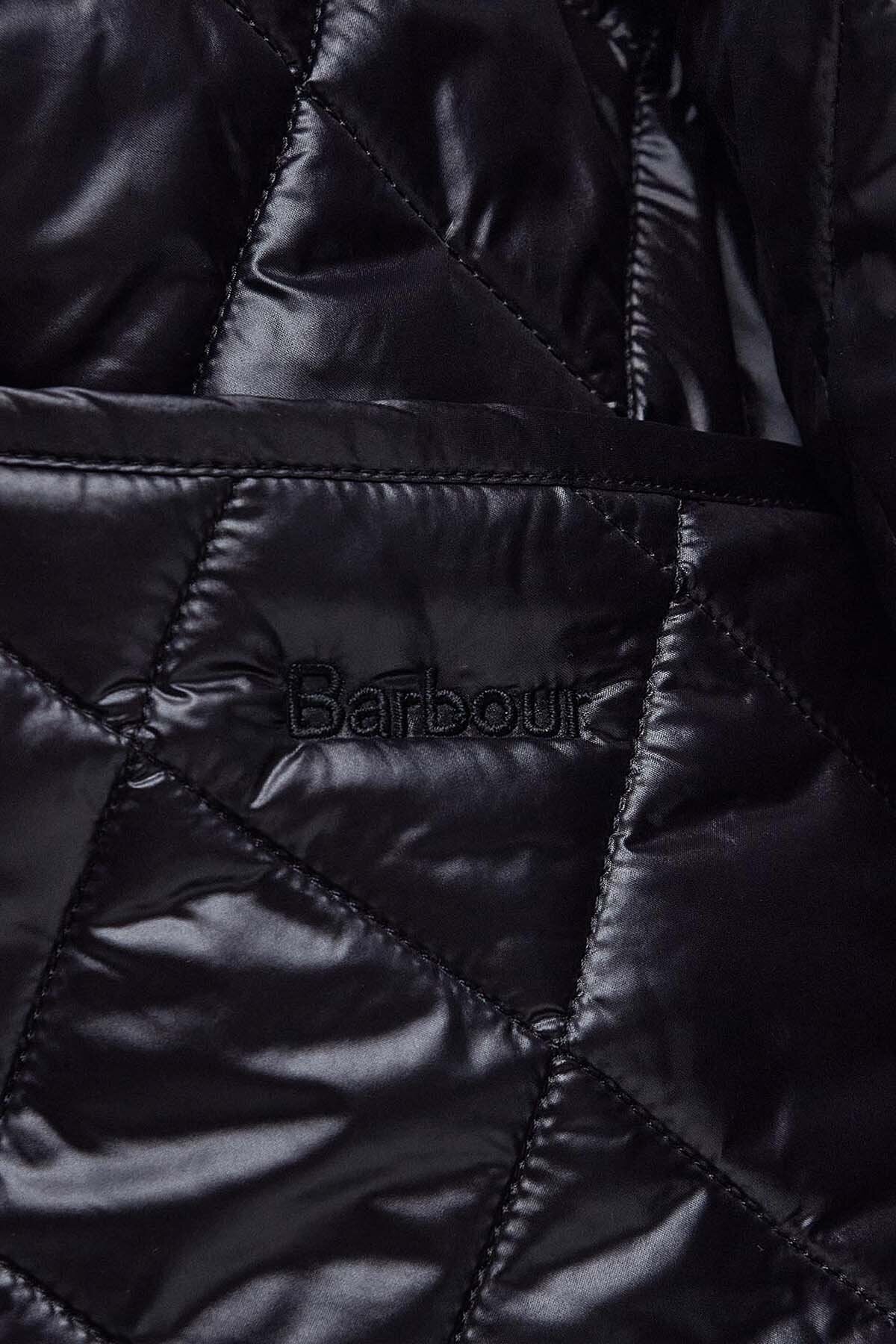 Laving Quilted Jacket - BLACK/PAPAVERA