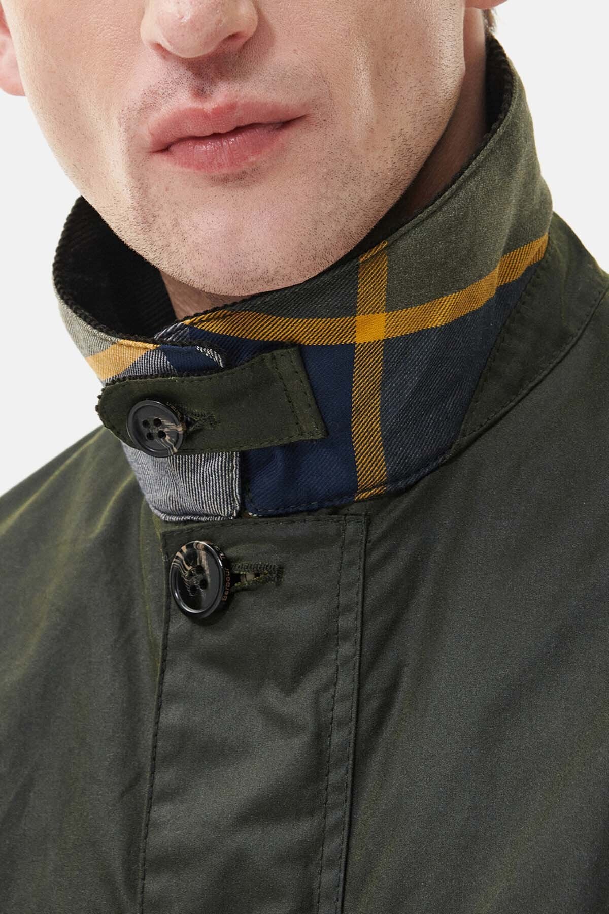 Wax Mac Jacket - FERN/FOREST MIST