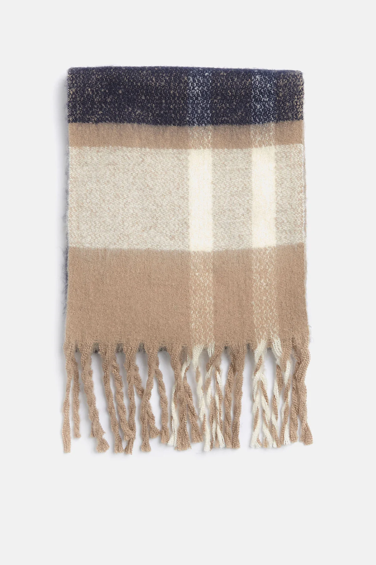 Saltburn Beanie & Scarf Gift Set - TRENCH TARTAN