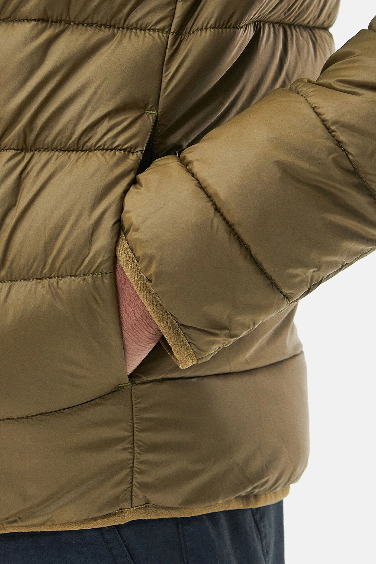 Kendle Baffle Quilted Jacket - BEECH