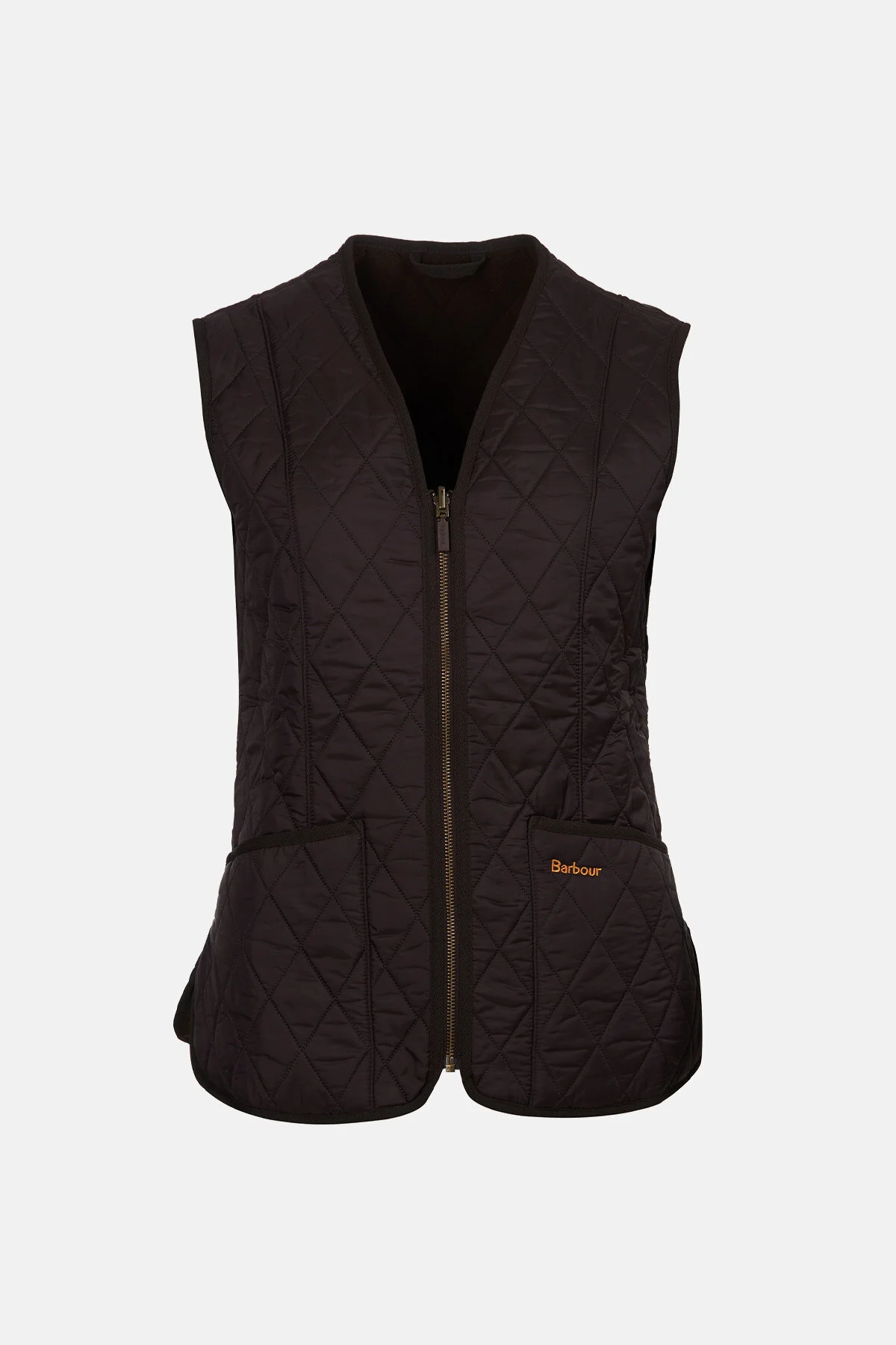 Lady Fleece Betty Vest - DARK BROWN