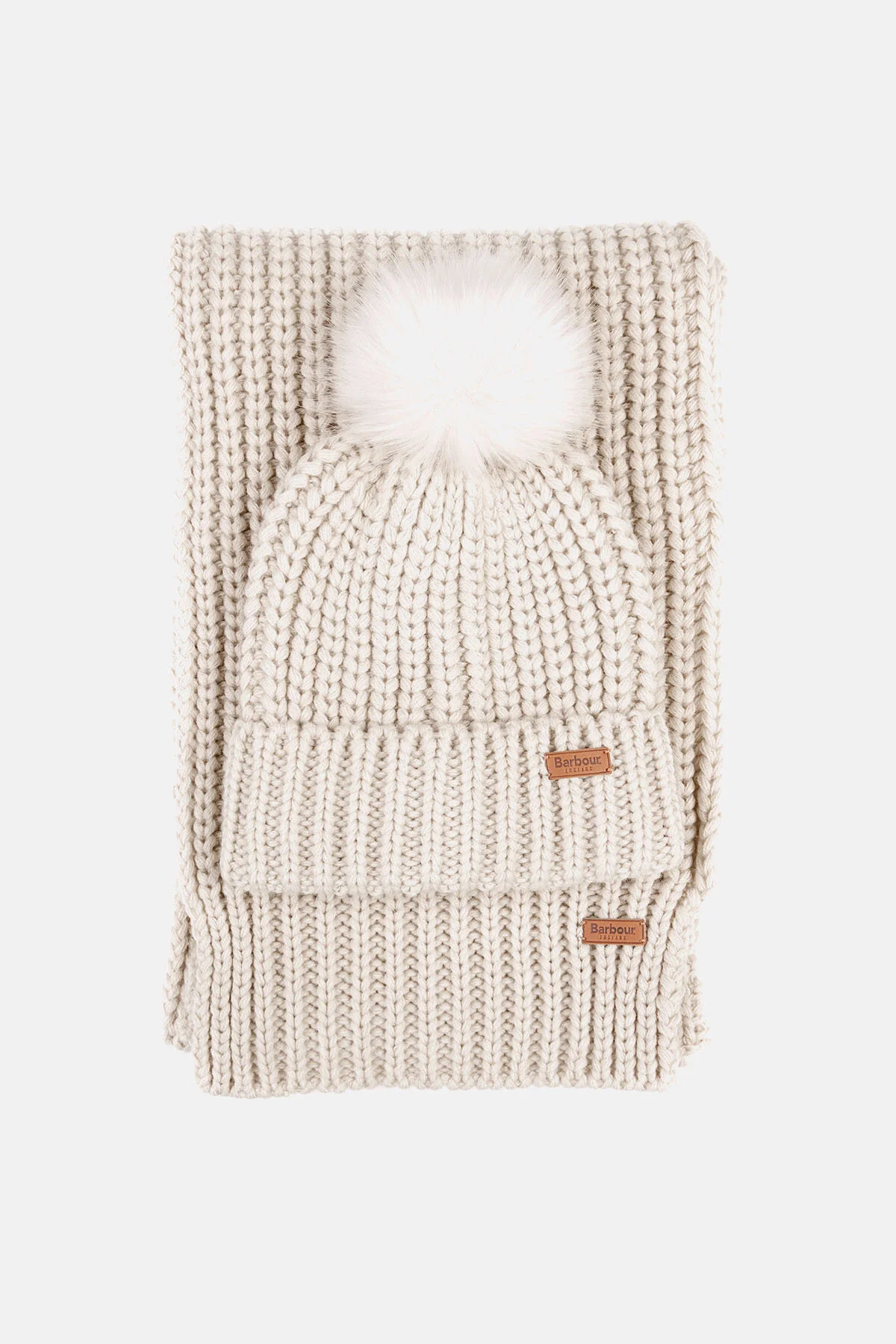 Hat and Scarf Set - PEARL