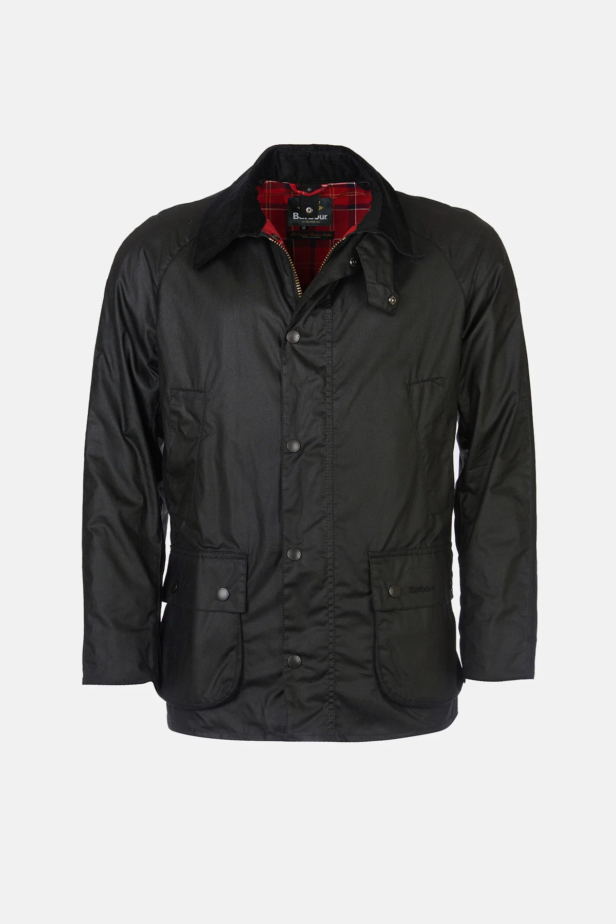 Ashby Waxed Cotton Jacket - BLACK