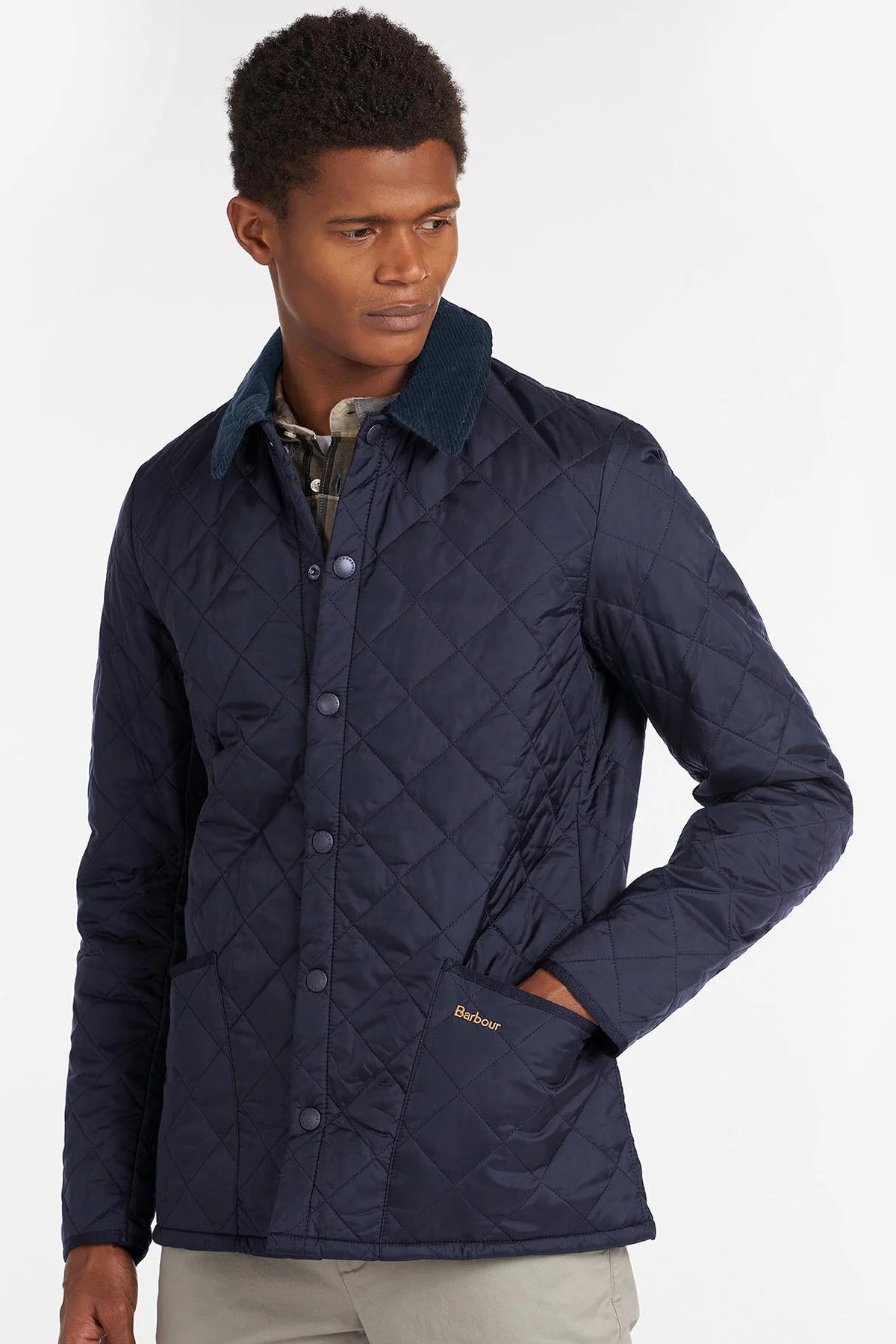 Liddesdale Quilt Jacket - NAVY