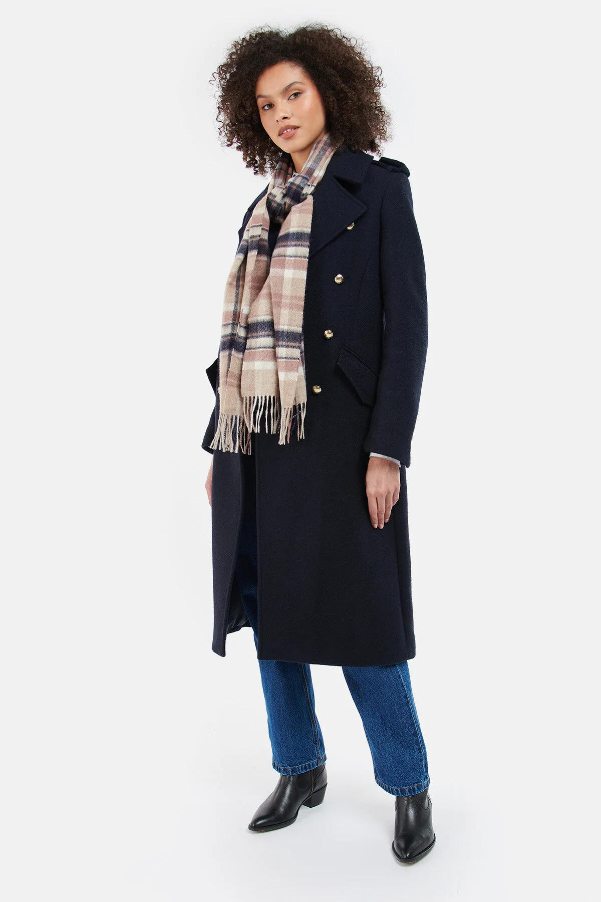 Tartan Scarf - ROSEWOOD