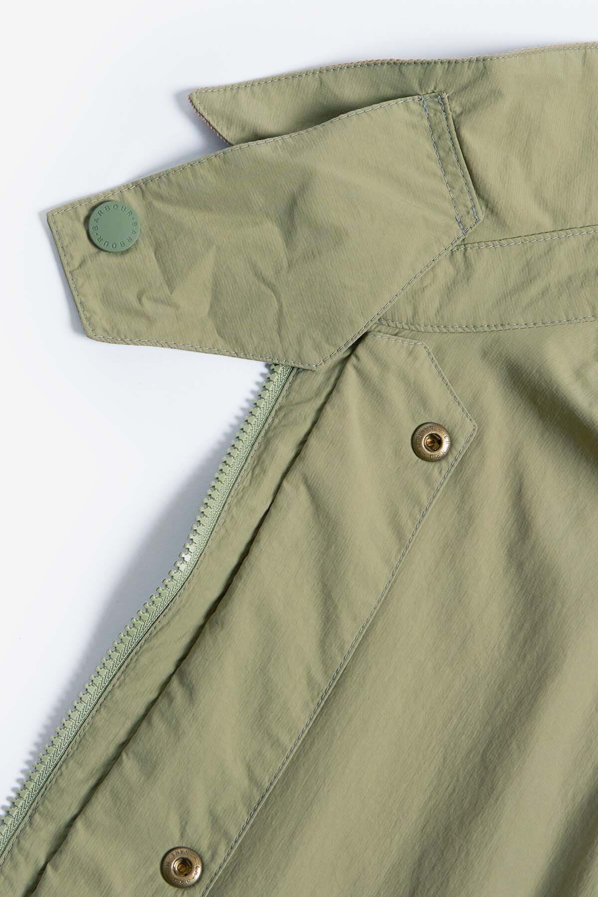 Oversized Spey Showerproof Jacket - BLEACHED OLIVE