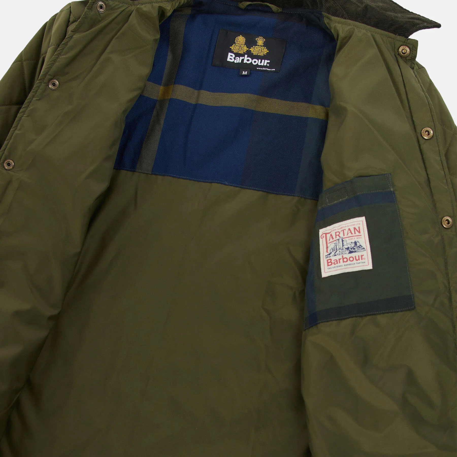 Herron Quilt Jacket - SAGE OLIVE NIGHT