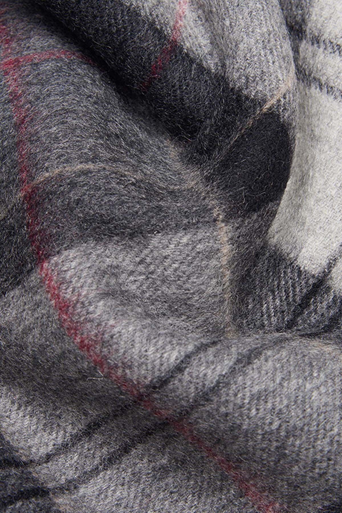 Holden Tartan Scarf - GREY