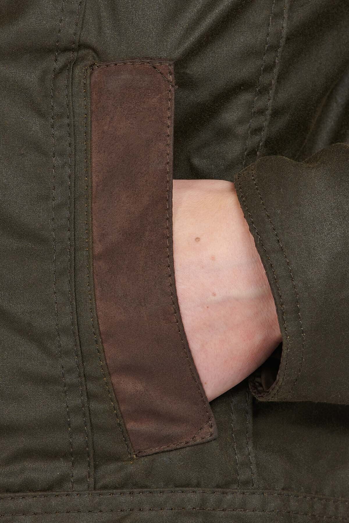 Bower Wax Jacket - OLIVE/CLASSIC