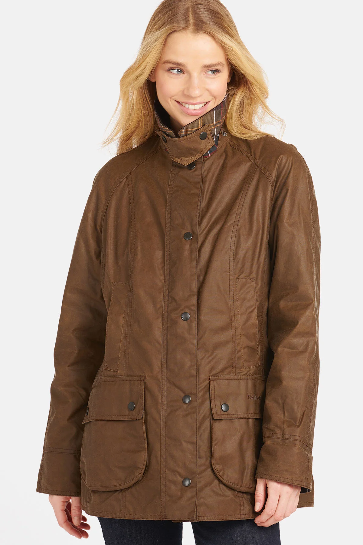 Beadnell Wax Jacket - BARK