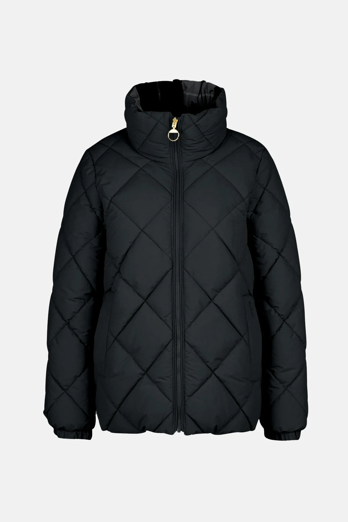 Reversible Hudswell Quilted Jacket - BLACK/BLACK/SAGE TAR