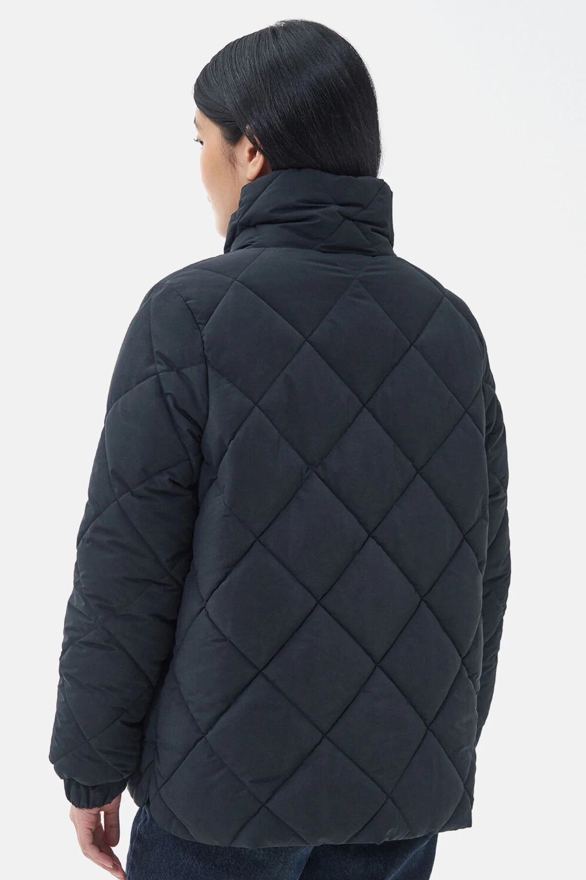 Reversible Hudswell Quilted Jacket - BLACK/BLACK/SAGE TAR
