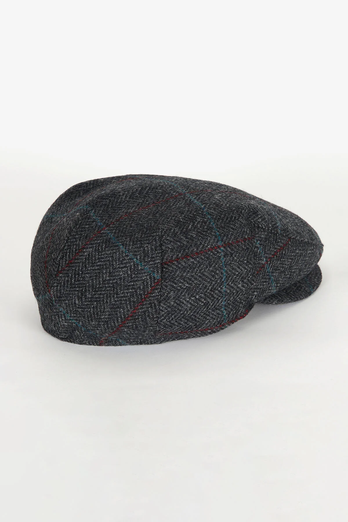 Cairn Flat Cap - CHARCOAL/RED/BLUE