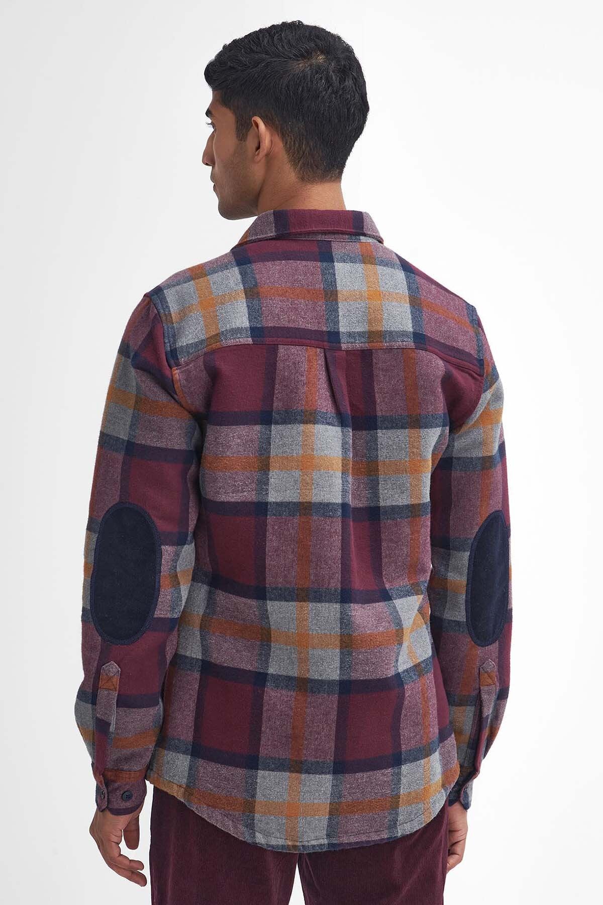 Rhobell Tailored Long-Sleeved Shirt - MERLOT