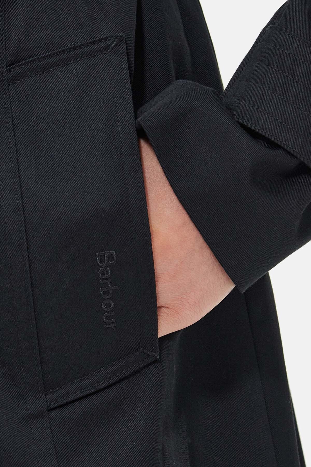 Short Greta Showerproof - BLACK/ANCIENT POPLAR