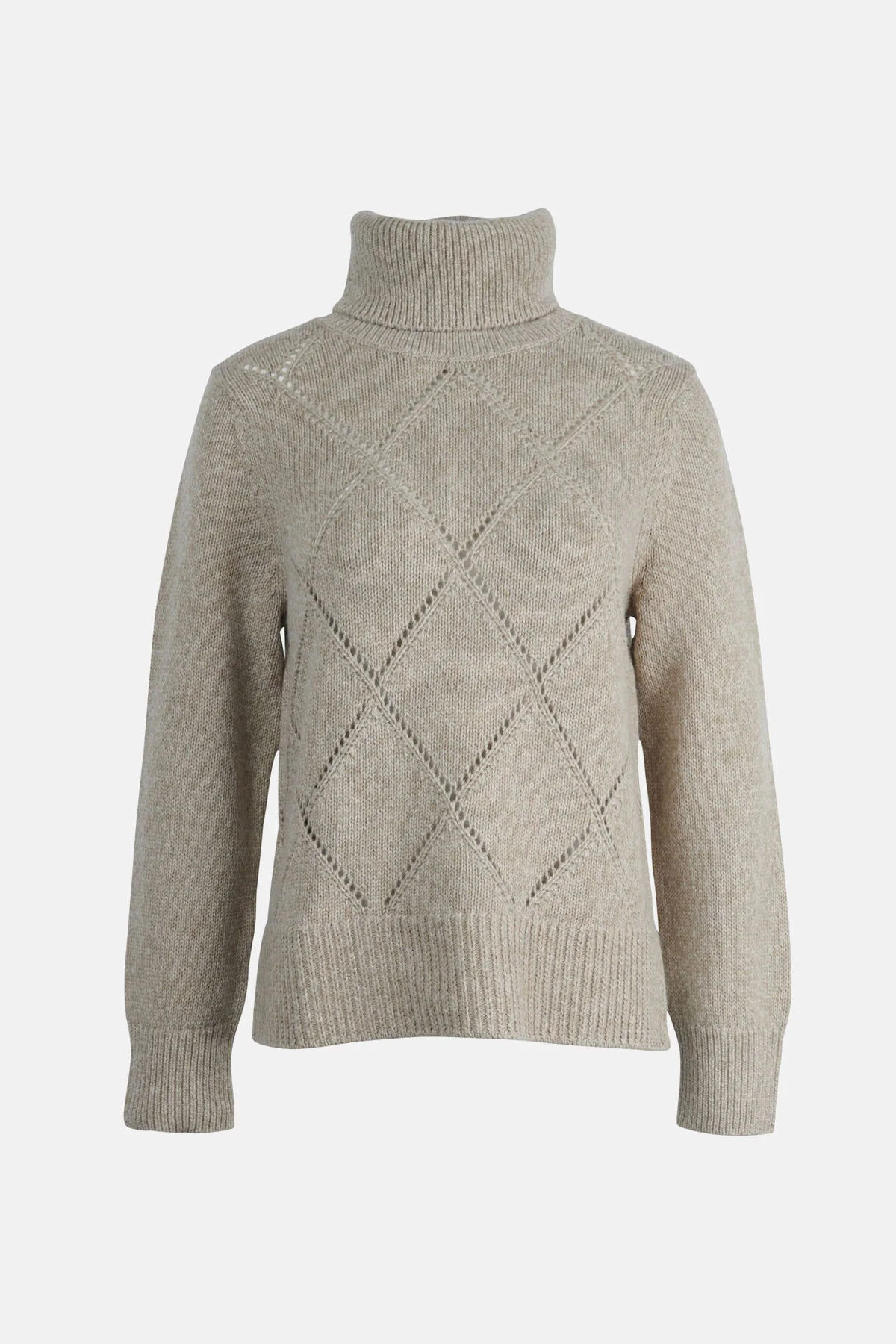 Laverne Knitted Jumper - LT FAWN