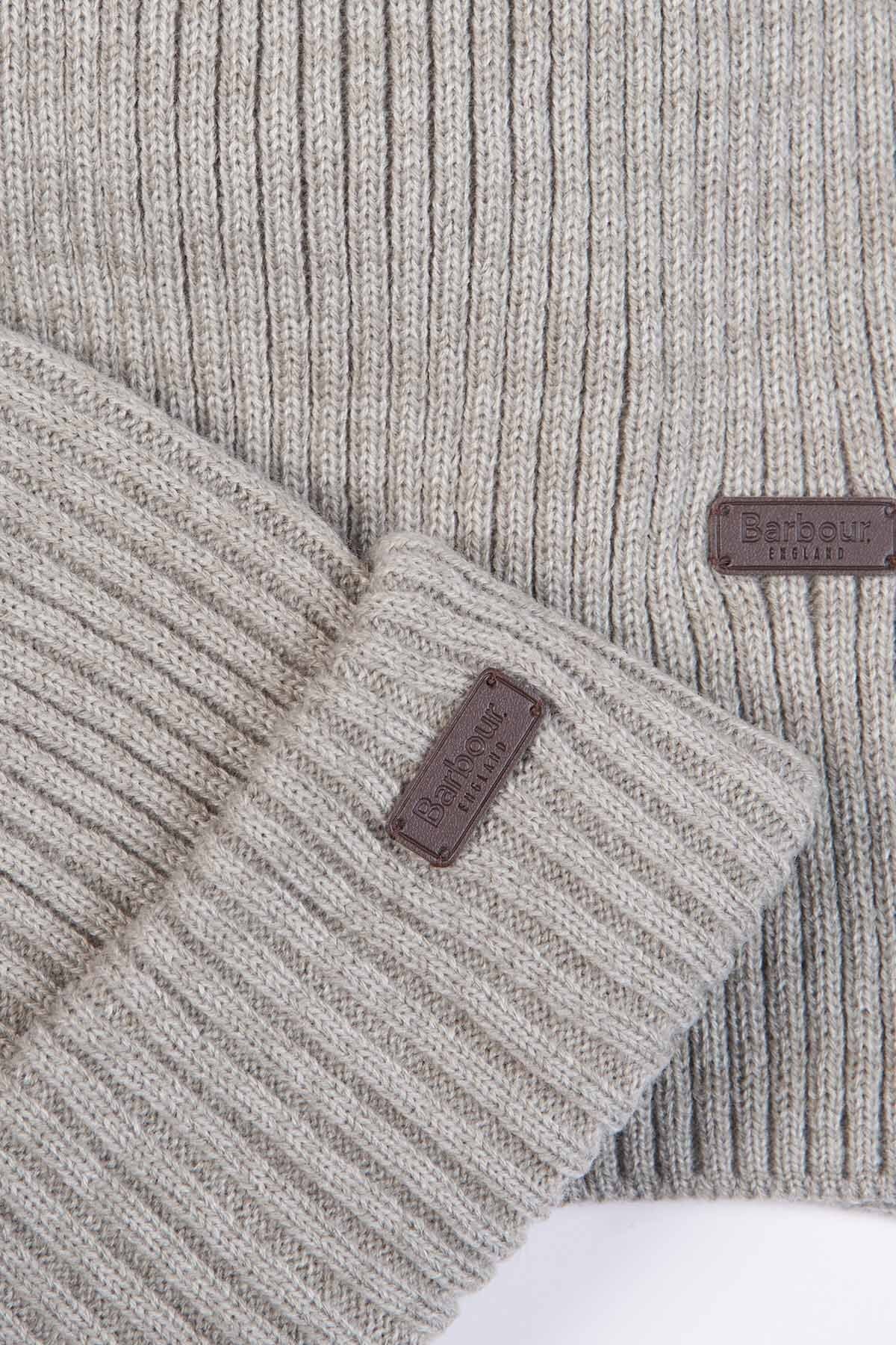 Crimdon Beanie & Scarf Gift Set - GREY