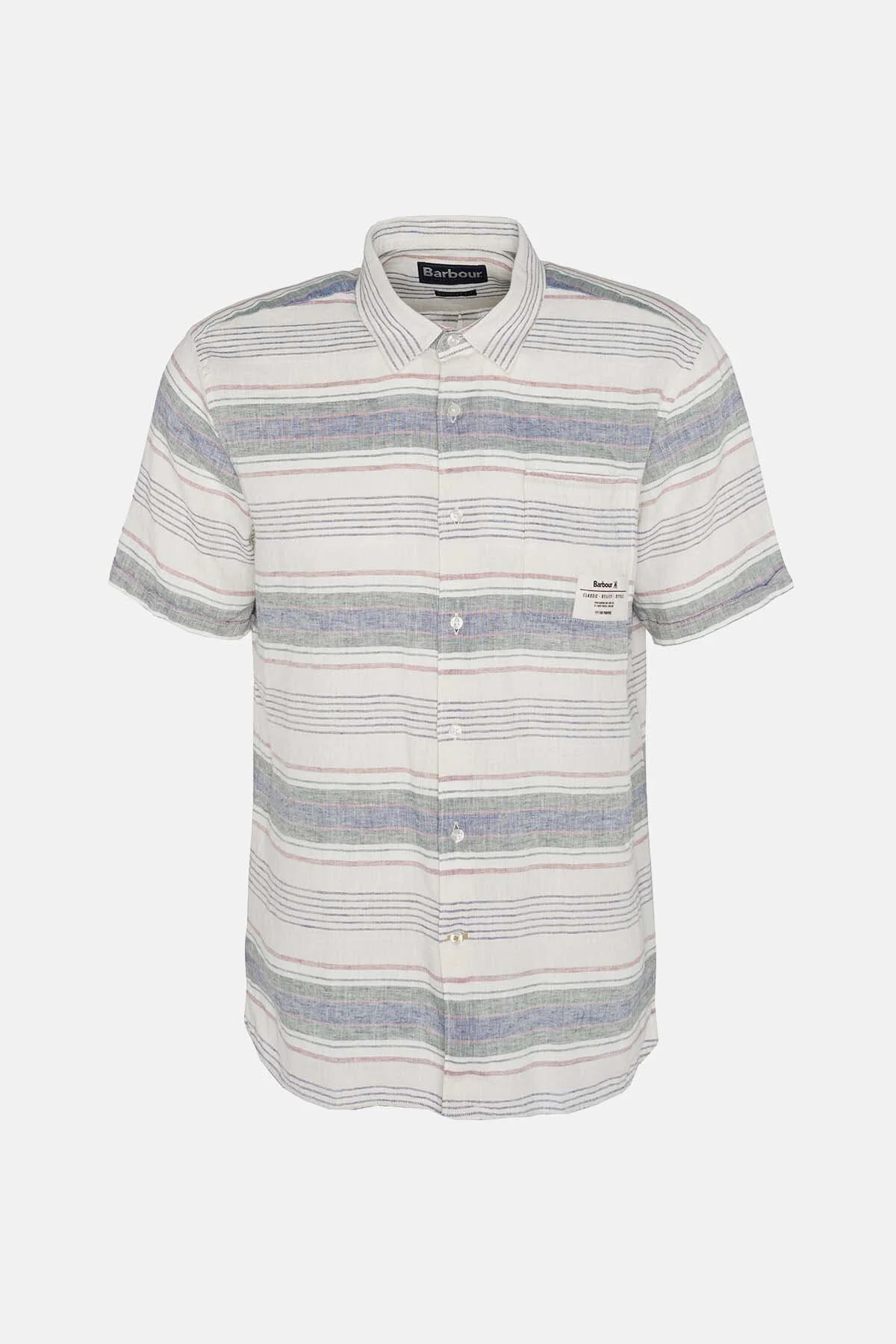 Crimwell Striped Shirt - WHISPER WHITE