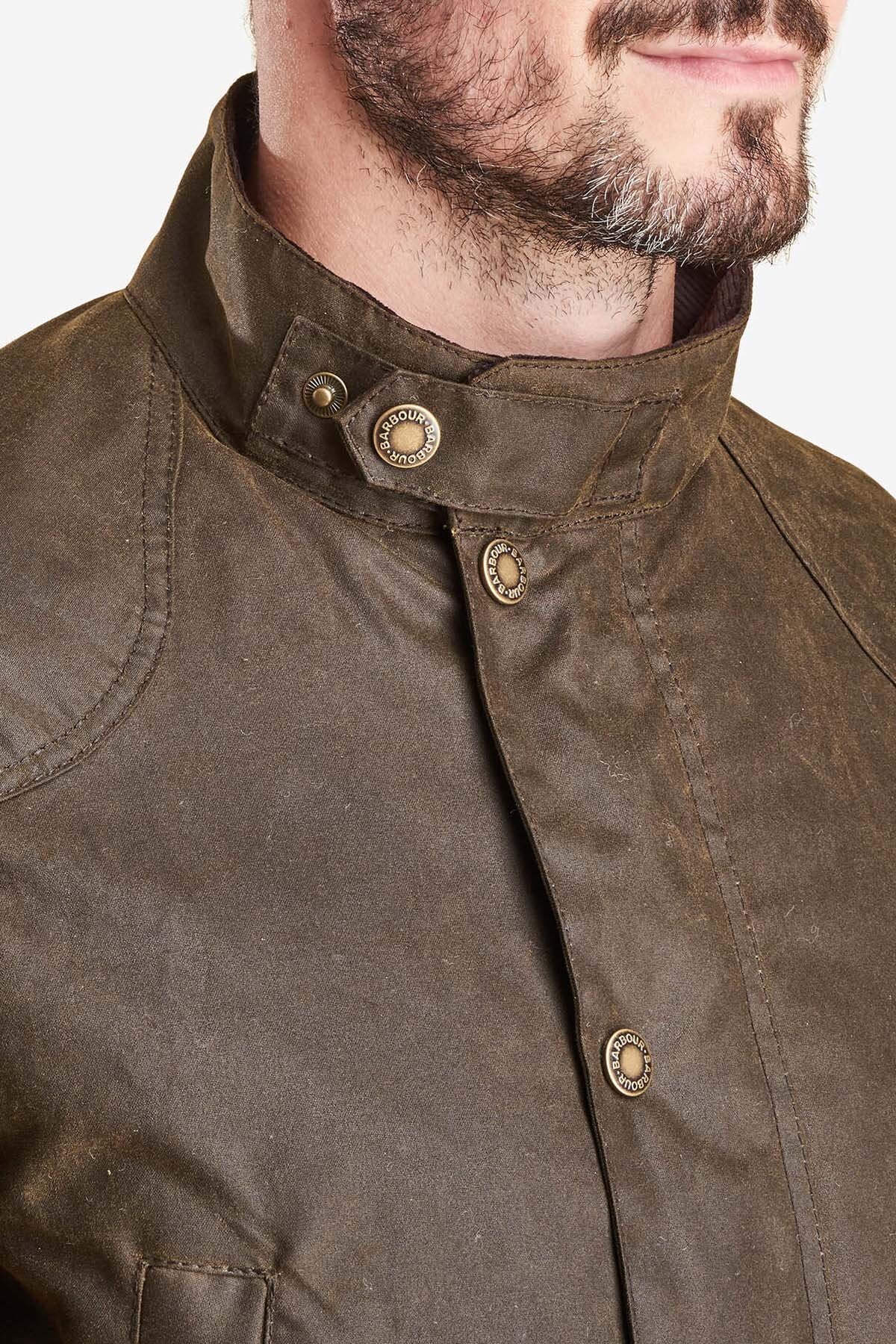 Waxed Jacket - OLIVE