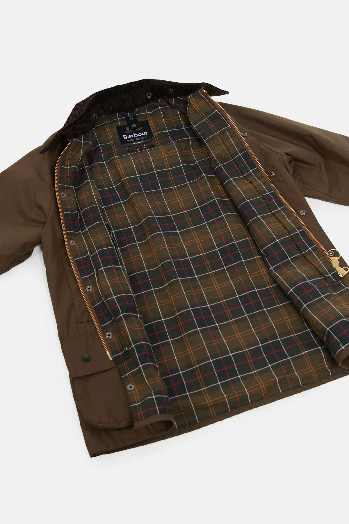 Beaufort Waxed Jacket - BARK