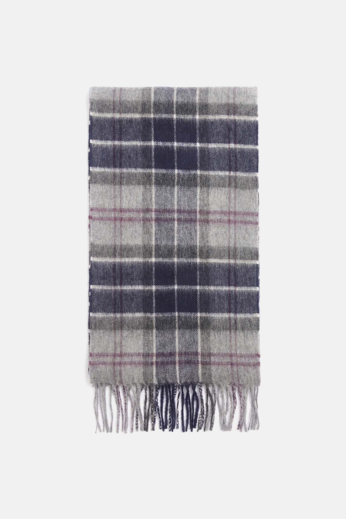 Tartan Scarf - BLACK SLATE TARTAN