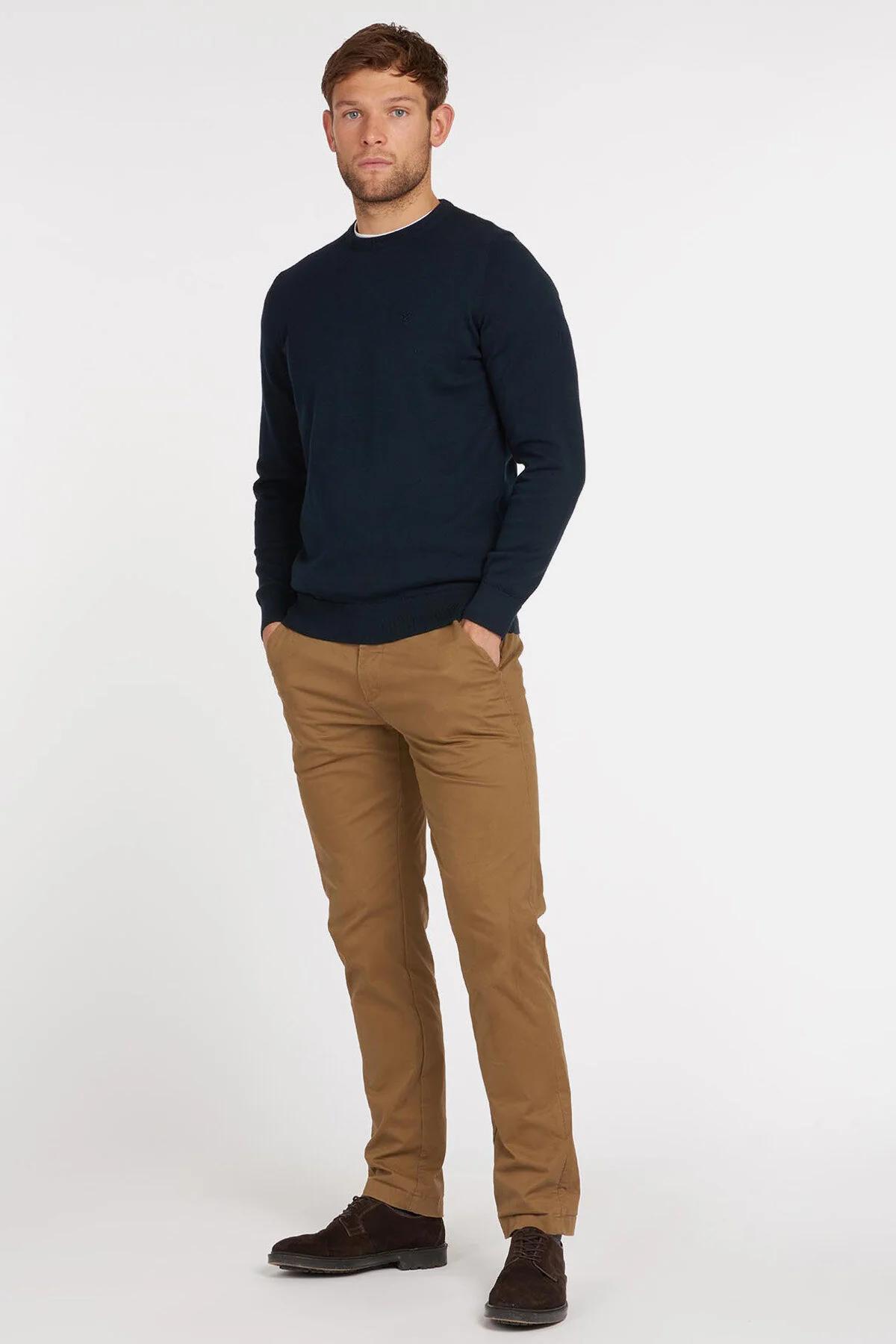 Pima Cotton Sweatshirt - NAVY