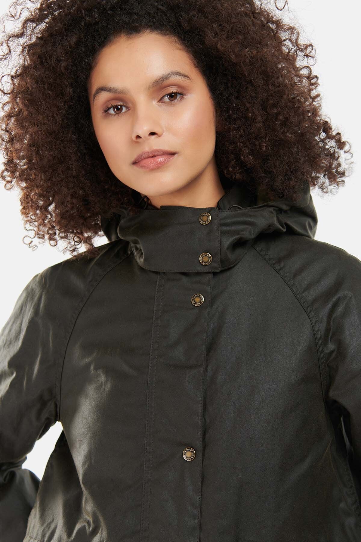 Long Cannich Wax Jacket - OLIVE/CLASSIC