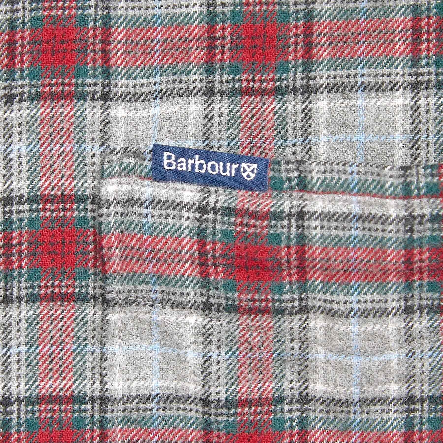 Shirt with breast pocket - GREY MARL